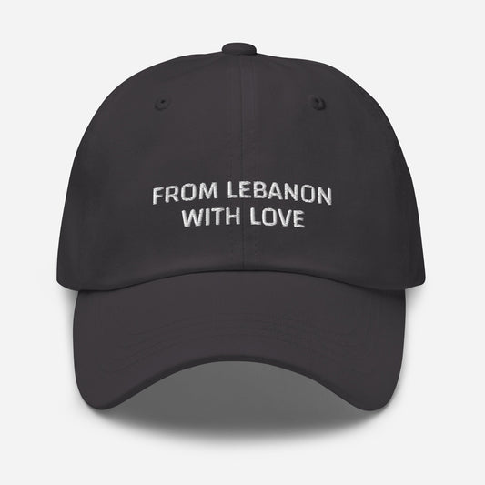 Cap - "From Lebanon With Love" (Unisex) - Loubni