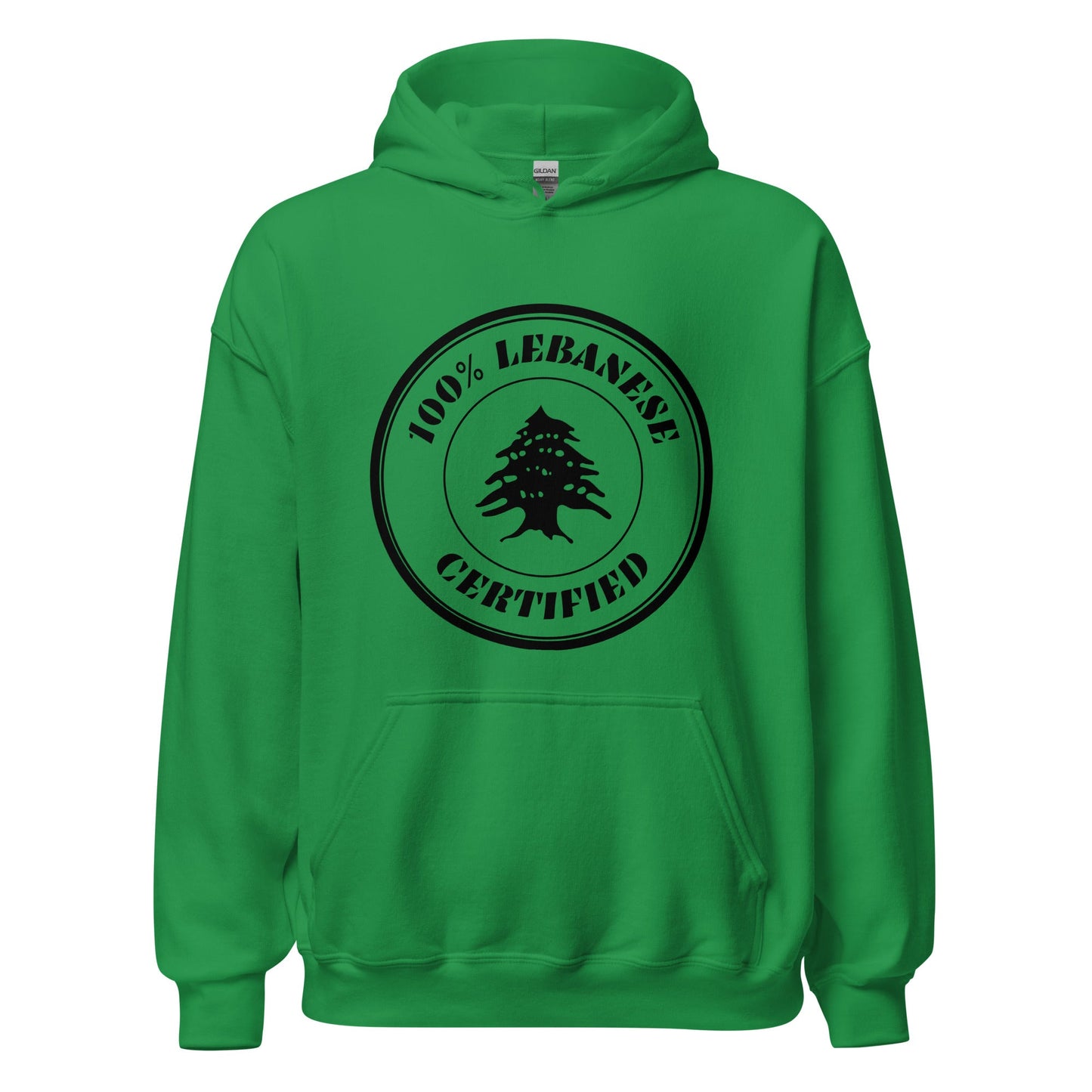 Hoodie - "100% Lebanese Certified" (Unisex) - Loubni
