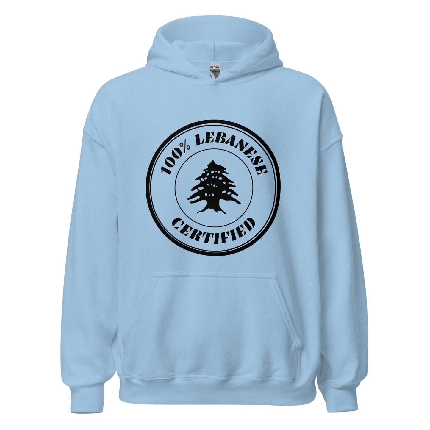 Hoodie - "100% Lebanese Certified" (Unisex) - Loubni