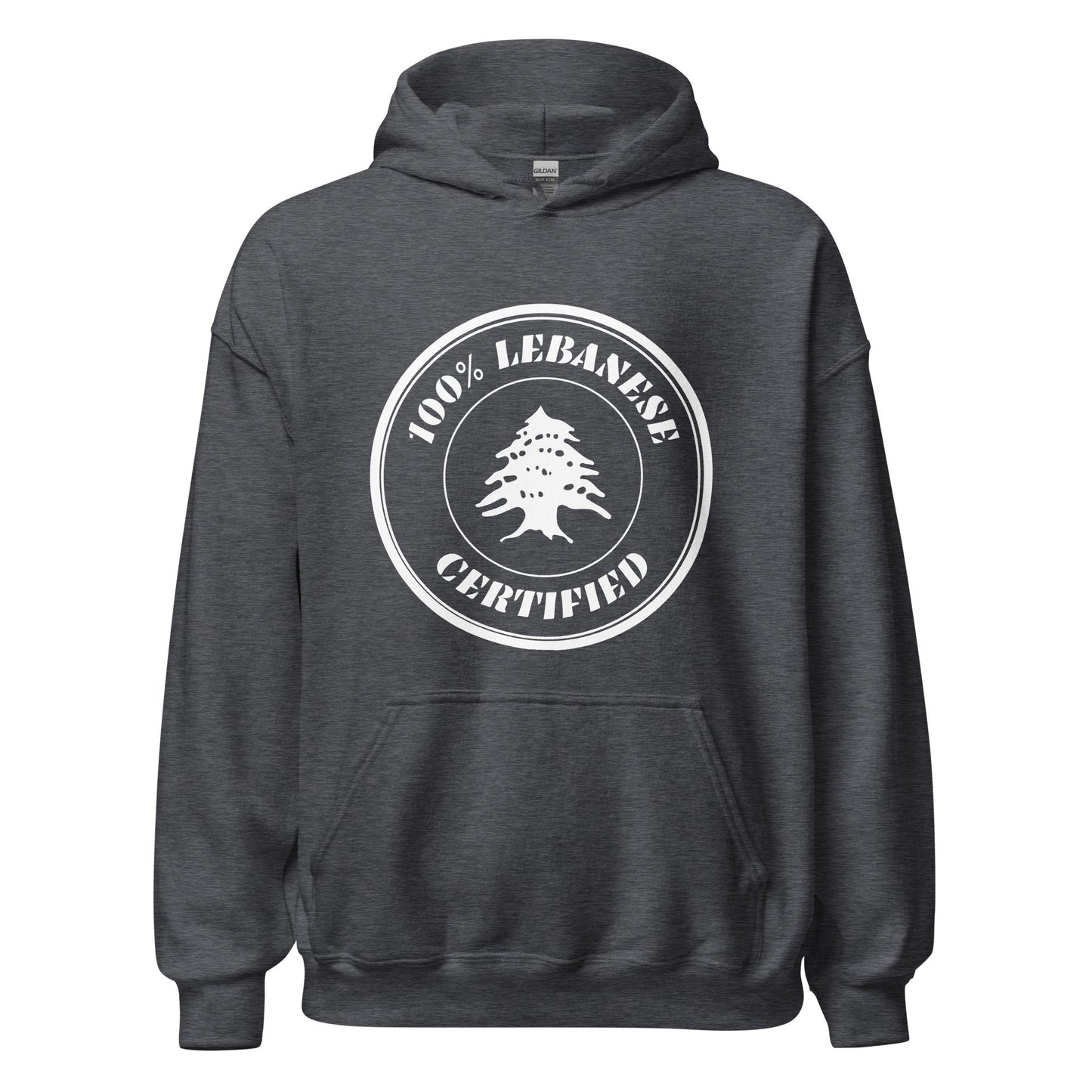 Hoodie - "100% Lebanese Certified" (Unisex) - Loubni