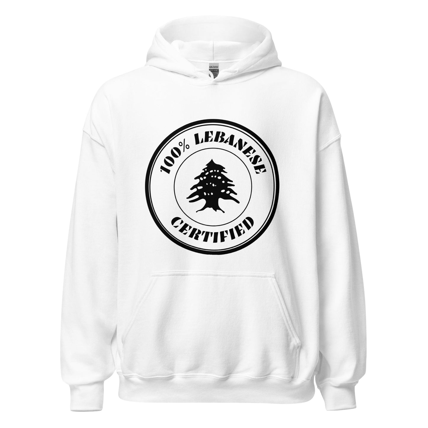 Hoodie - "100% Lebanese Certified" (Unisex) - Loubni
