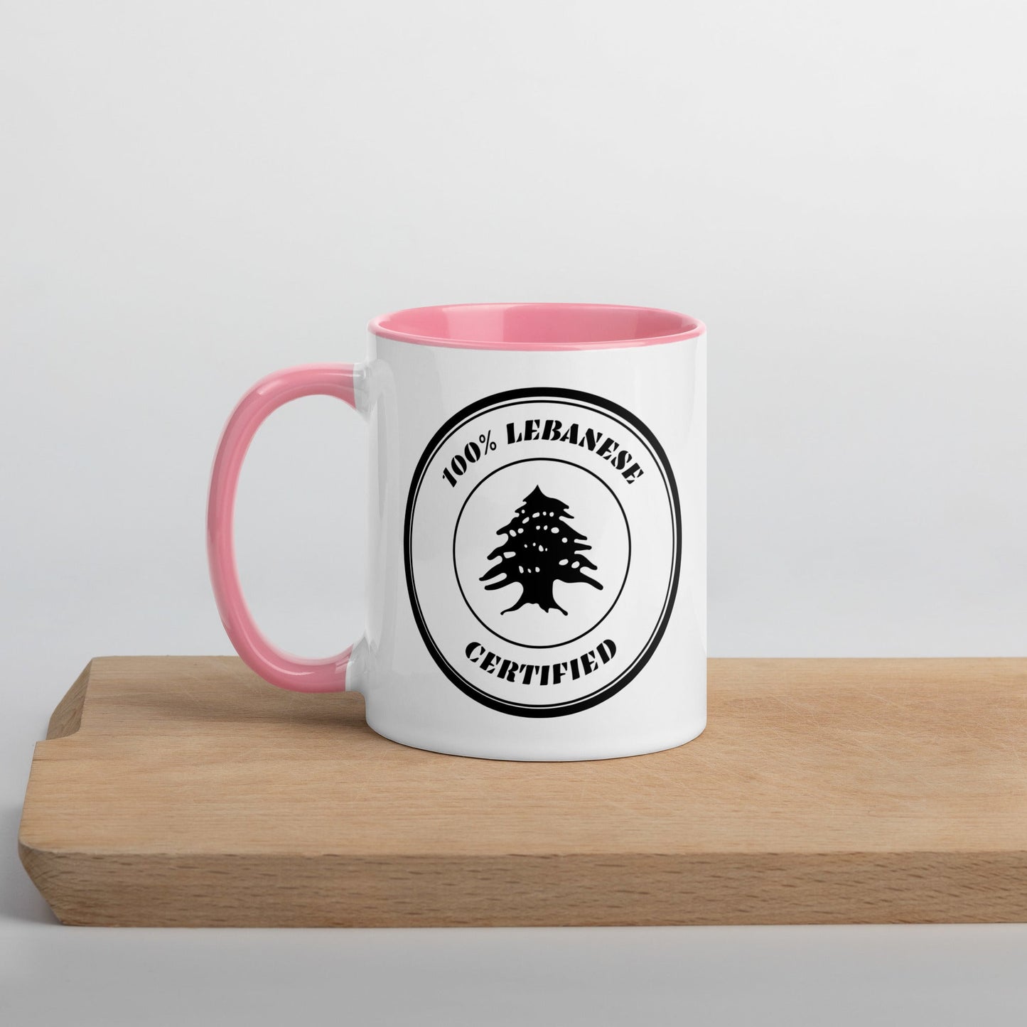 Mug (Colored) - "100% Lebanese Certified" - Loubni