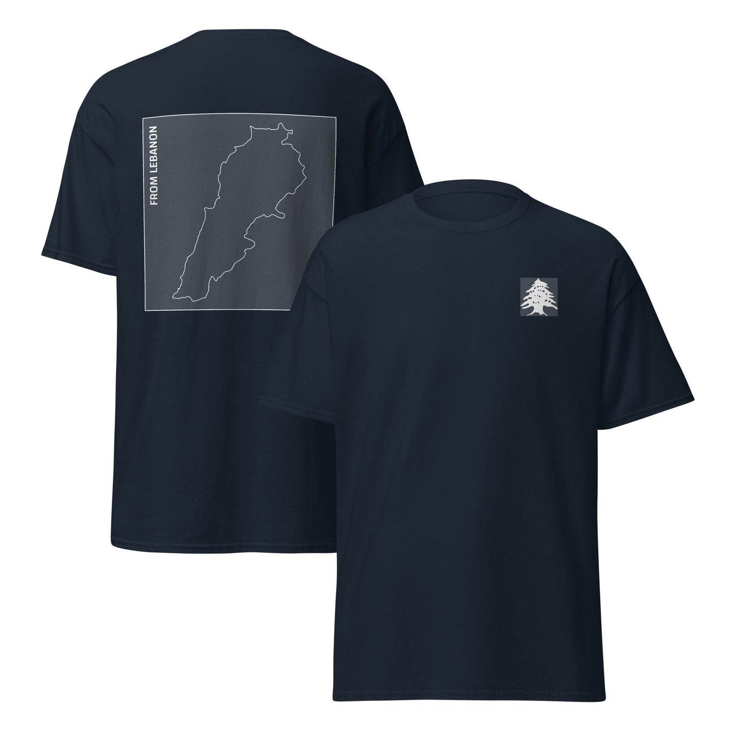 T-Shirt - "From Lebanon With Love" (Unisex) - Loubni