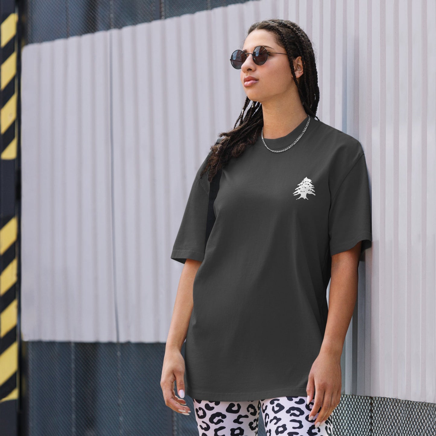 T-shirt Oversized - "From Lebanon With Love" (Unisex) - Loubni