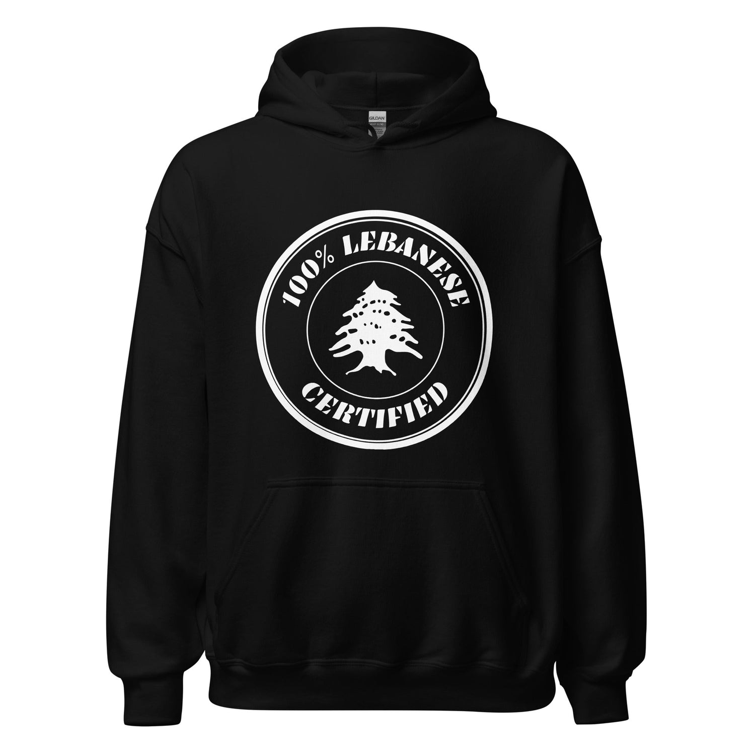 Hoodie - "100% Lebanese Certified" (Unisex) - Loubni