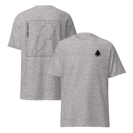 T-Shirt - "From Lebanon With Love" (Unisex) - Loubni