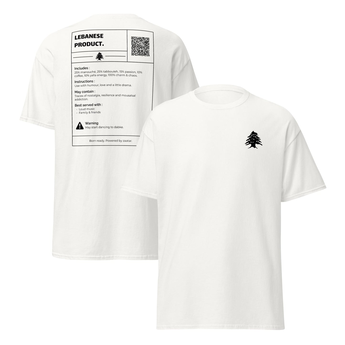T-Shirt - "Lebanese Product" (Unisex) - Loubni