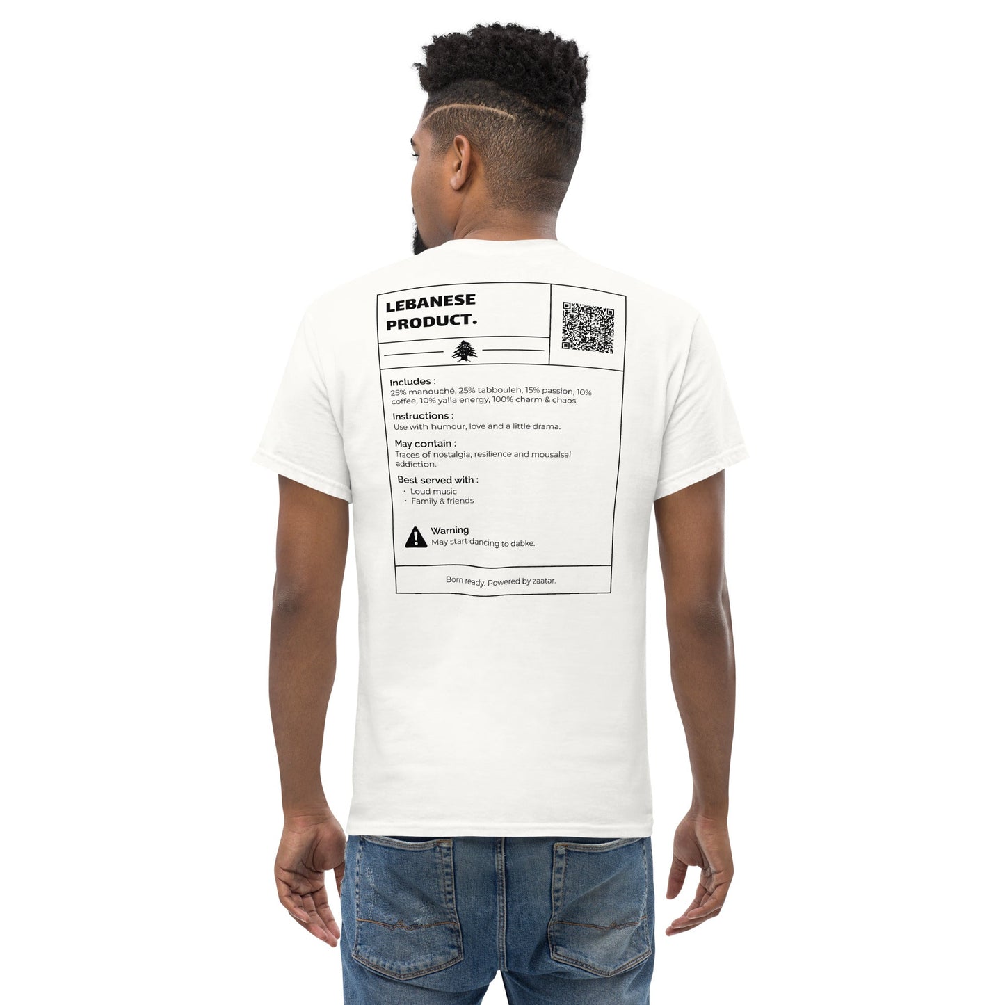 T-Shirt - "Lebanese Product" (Unisex) - Loubni