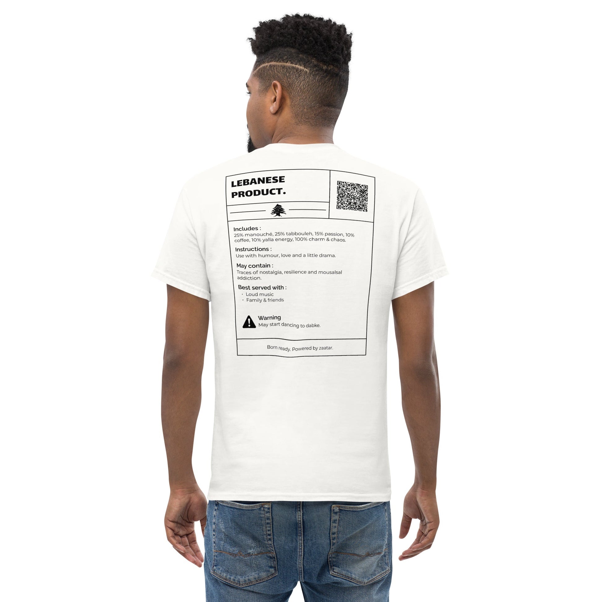 T-Shirt - "Lebanese Product" (Unisex) - Loubni