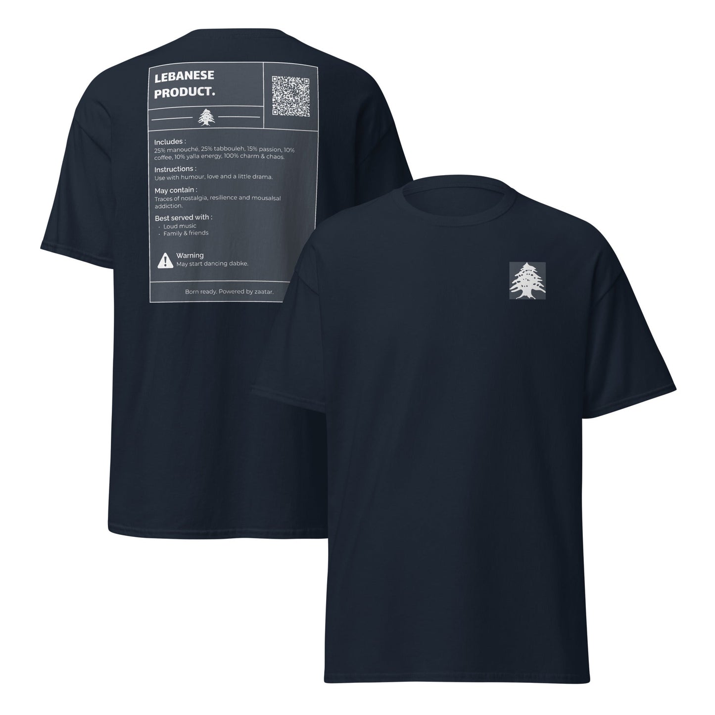T-Shirt - "Lebanese Product" (Unisex) - Loubni
