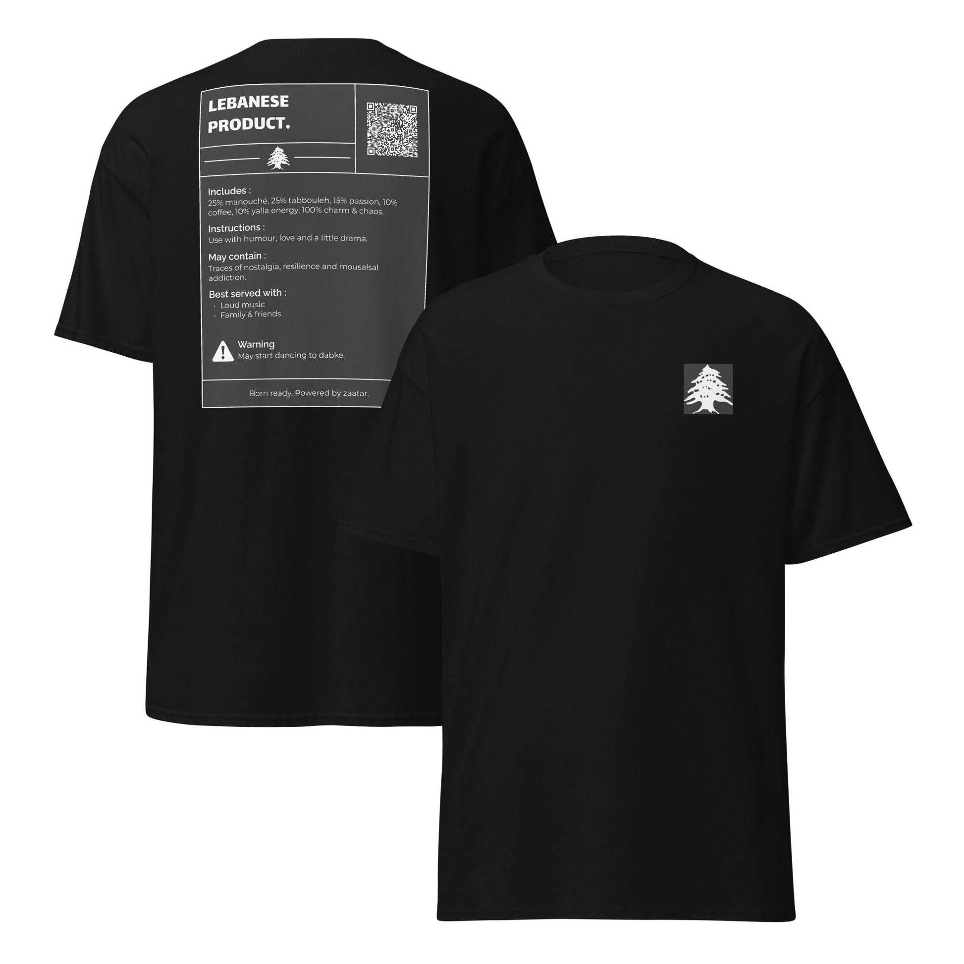 T-Shirt - "Lebanese Product" (Unisex) - Loubni