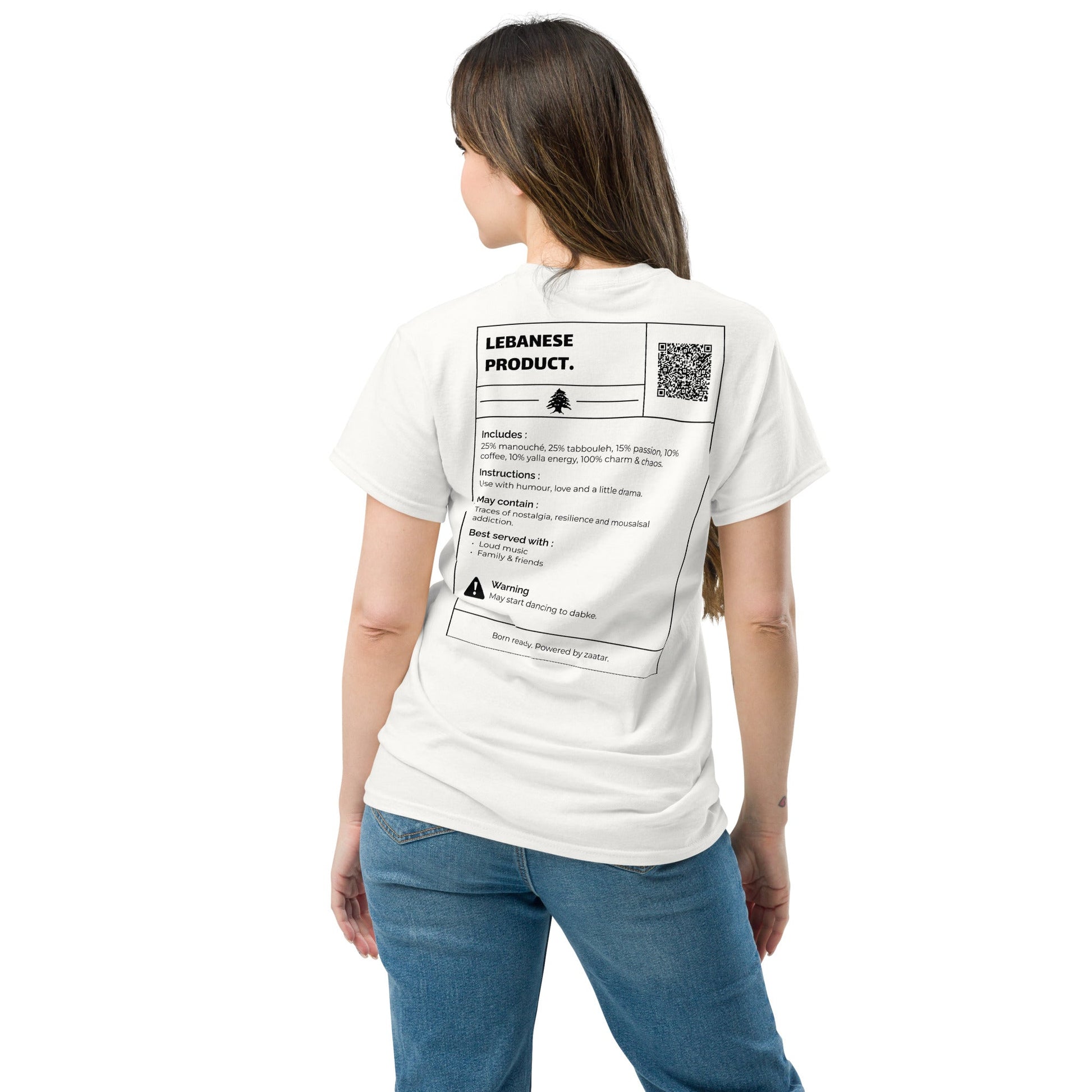 T-Shirt - "Lebanese Product" (Unisex) - Loubni