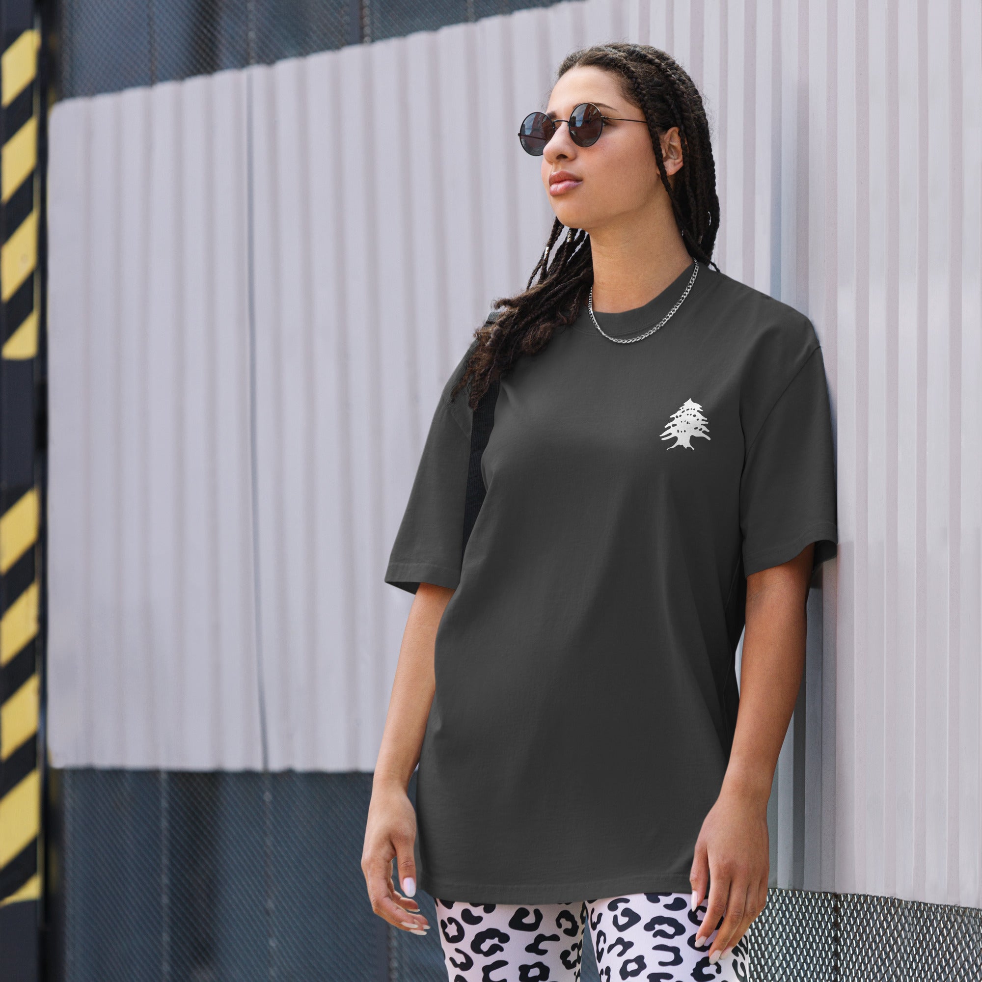 T-shirt Oversized - "From Lebanon With Love" (Unisex) - Loubni
