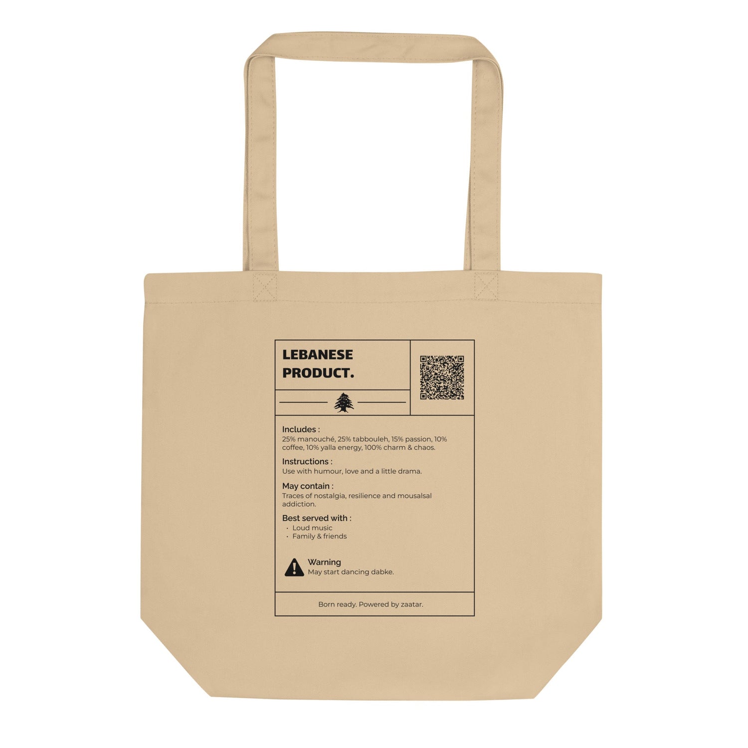 Tote Bag - "Lebanese Product" - Loubni